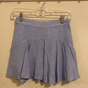 Hollister blue and white floral skirt. Size xs.